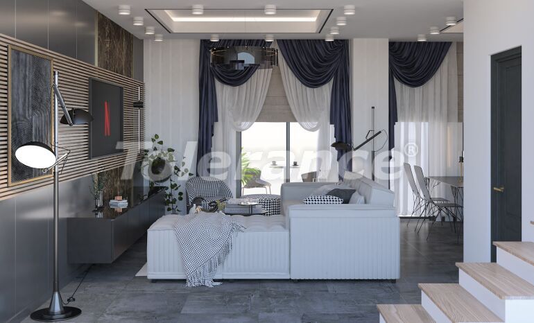 Apartment in Kestel, Alanya with sea view - 63454 Apartment in Kestel, Alanya with sea view - buy realty in Turkey - 63454
