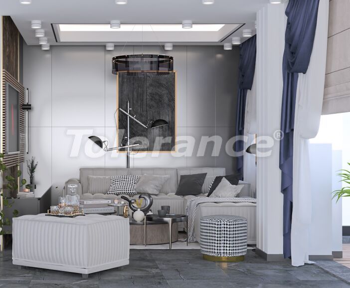 Apartment in Kestel, Alanya with sea view - 63457 Apartment in Kestel, Alanya with sea view - buy realty in Turkey - 63457