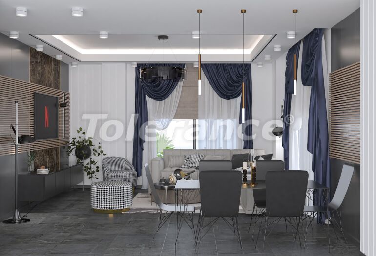 Apartment in Kestel, Alanya with sea view - 63458 Apartment in Kestel, Alanya with sea view - buy realty in Turkey - 63458