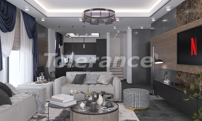 Apartment in Kestel, Alanya with sea view - 63459 Apartment in Kestel, Alanya with sea view - buy realty in Turkey - 63459