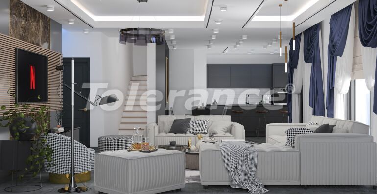Apartment in Kestel, Alanya with sea view - 63460 Apartment in Kestel, Alanya with sea view - buy realty in Turkey - 63460