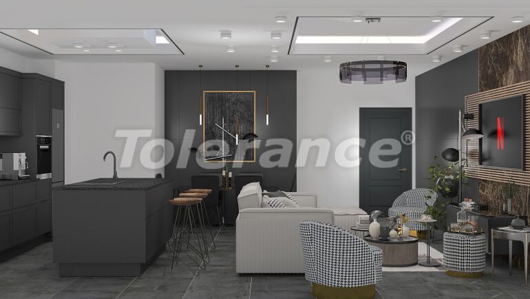 Apartment in Kestel, Alanya with sea view - 63461 Apartment in Kestel, Alanya with sea view - buy realty in Turkey - 63461