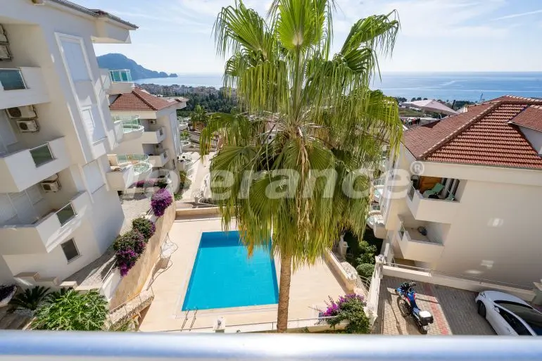 Apartment vom bauträger in Kızlar Pınarı, Alanya meerblick mit pool - immobilien in der Türkei kaufen - 31694