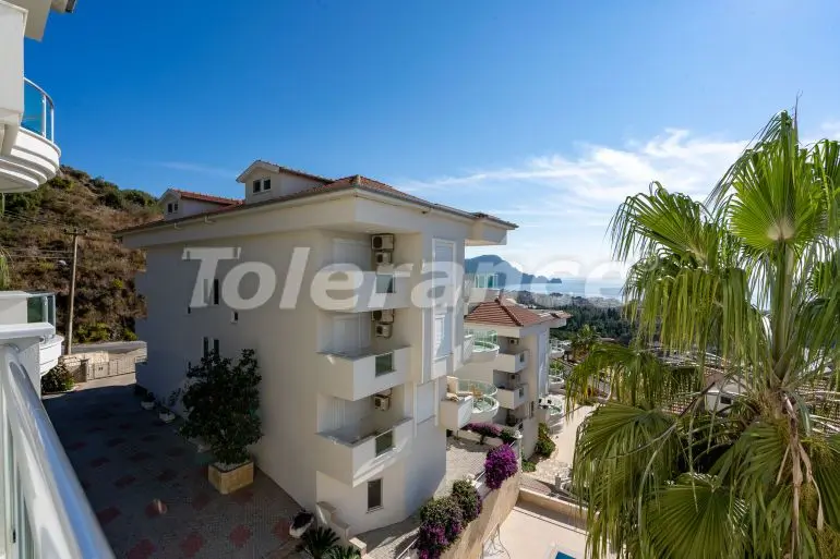 Apartment vom bauträger in Kızlar Pınarı, Alanya meerblick mit pool - immobilien in der Türkei kaufen - 31695