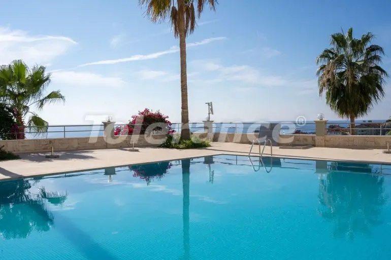 Apartment vom bauträger in Kızlar Pınarı, Alanya meerblick mit pool - immobilien in der Türkei kaufen - 31698
