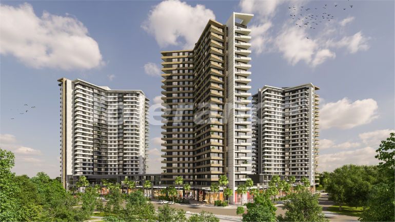 Apartment vom entwickler in Konak, İzmir meeresblick pool ratenzahlung - immobilien in der Türkei kaufen - 48439