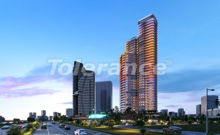 Apartment from the developer in Konak, İzmir with sea view with pool with installment - buy realty in Turkey - 51085