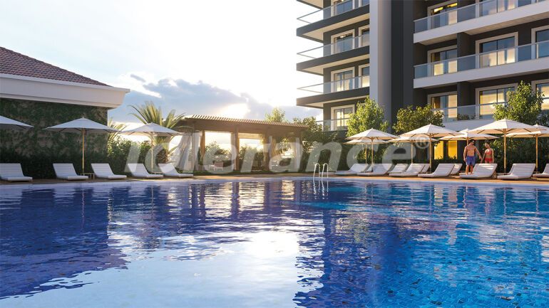 Apartment from the developer in Konak, İzmir with sea view with pool with installment - 55354 Apartment from the developer in Konak, İzmir with sea view with pool with installment - buy realty in Turkey - 55354