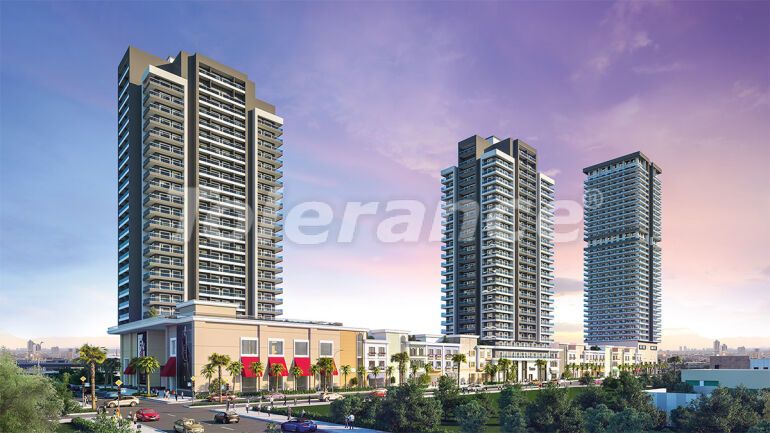 Apartment vom entwickler in Konak, İzmir meeresblick pool ratenzahlung - immobilien in der Türkei kaufen - 55362
