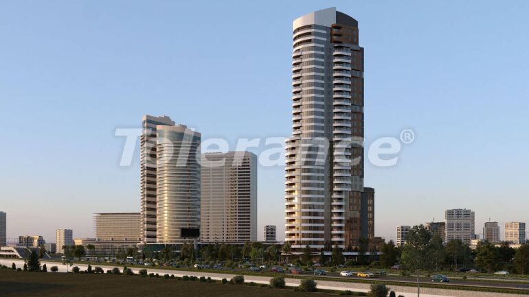 Apartment from the developer in Konak, İzmir with sea view with pool with installment - buy realty in Turkey - 55627