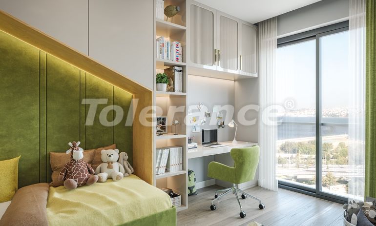 Appartement van de ontwikkelaar in Konak, İzmir zeezicht zwembad afbetaling - 65260 Appartement van de ontwikkelaar in Konak, İzmir zeezicht zwembad afbetaling - onroerend goed kopen in Turkije - 65260