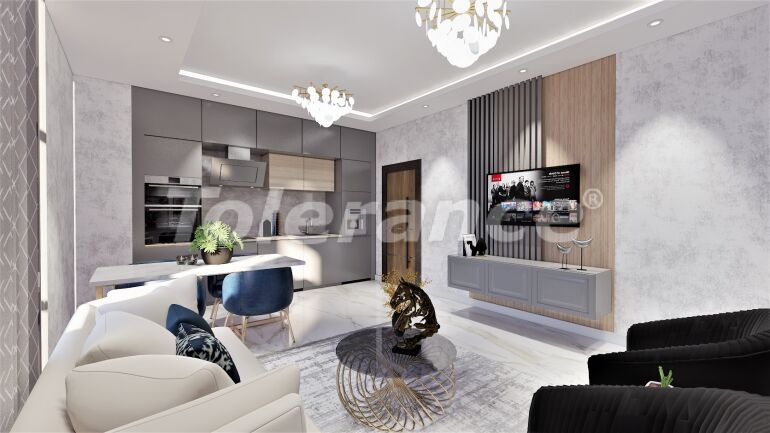 Appartement van de ontwikkelaar in Konaklı, Alanya zeezicht zwembad afbetaling - 64844 Appartement van de ontwikkelaar in Konaklı, Alanya zeezicht zwembad afbetaling - onroerend goed kopen in Turkije - 64844