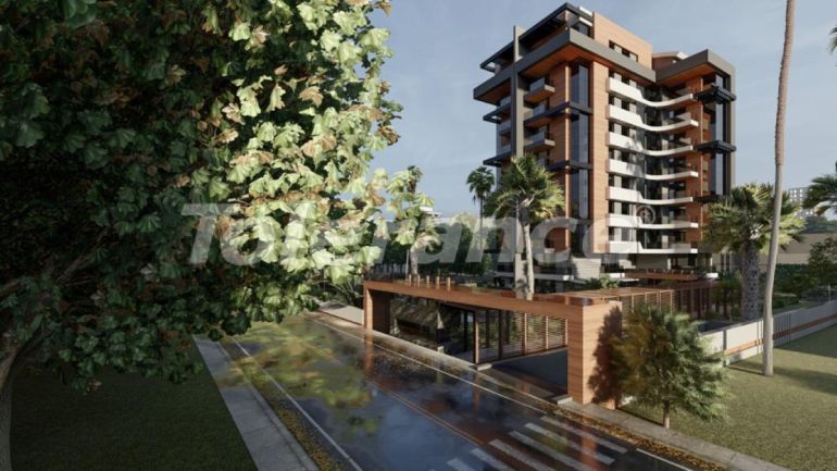 Apartment from the developer in Konyaaltı, Antalya with pool with installment - 100836 Apartment from the developer in Konyaaltı, Antalya with pool with installment - buy realty in Turkey - 100836