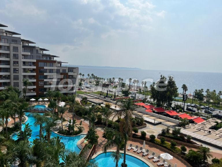 Apartment in Konyaaltı, Antalya meeresblick pool - immobilien in der Türkei kaufen - 107514