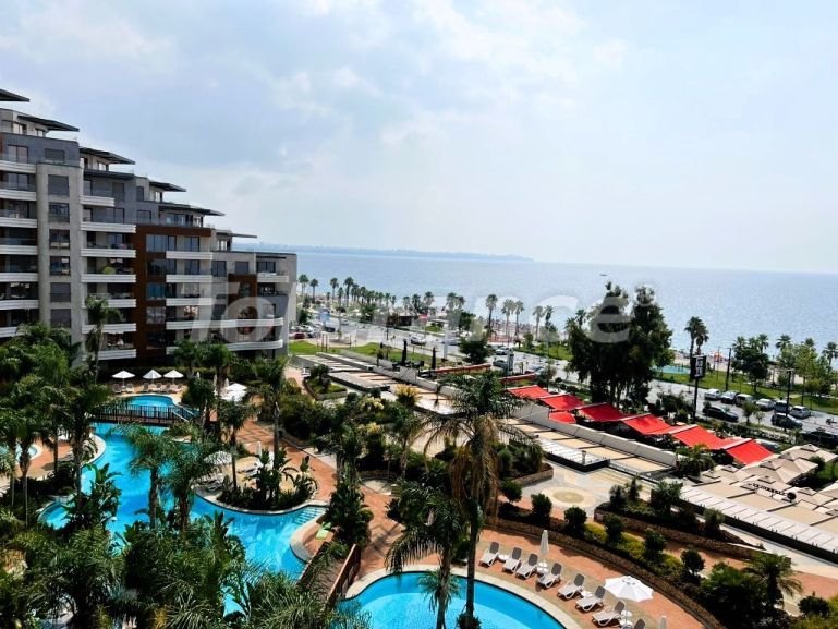 Apartment in Konyaaltı, Antalya meeresblick pool - immobilien in der Türkei kaufen - 109587