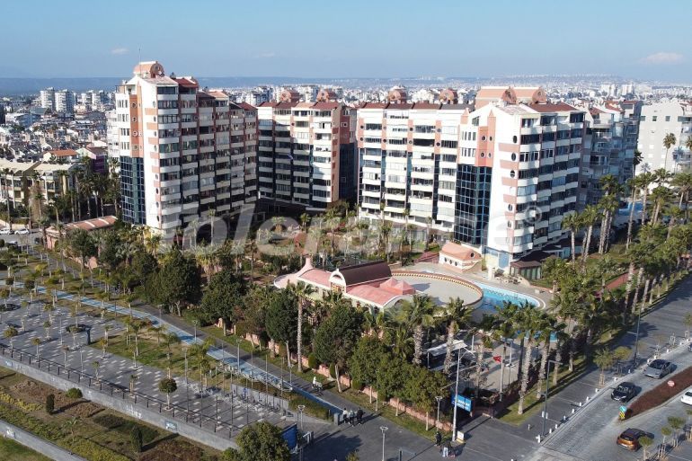 Apartment in Konyaaltı, Antalya meeresblick pool - immobilien in der Türkei kaufen - 117074