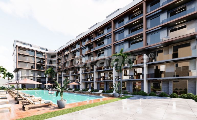 شقق من المتعهد في:في كونيالتي, أنطاليا مسبح تقسيط - شراء عقار في تركيا - 127309