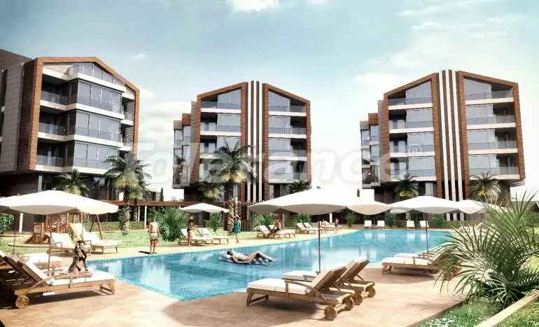 شقق من المتعهد في:في كونيالتي, أنطاليا مسبح - شراء عقار في تركيا - 13691