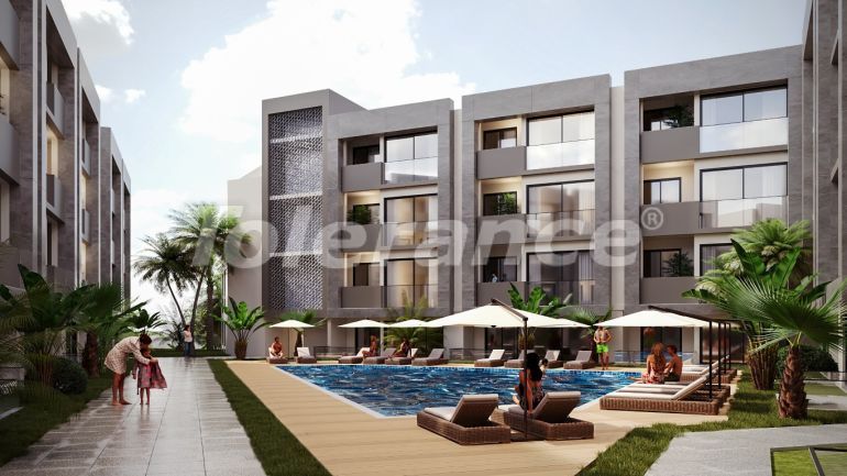 Appartement van de ontwikkelaar in Konyaaltı, Antalya met zwembad in termijnen - onroerend goed kopen in Turkije - 141764