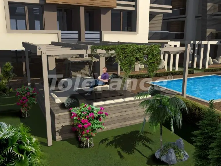 Apartment in Konyaalti, Antalya with pool - buy realty in Turkey - 32293