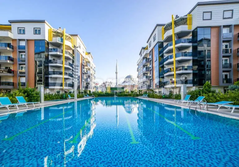 Apartment еn Konyaaltı, Antalya piscine - acheter un bien immobilier en Turquie - 3235