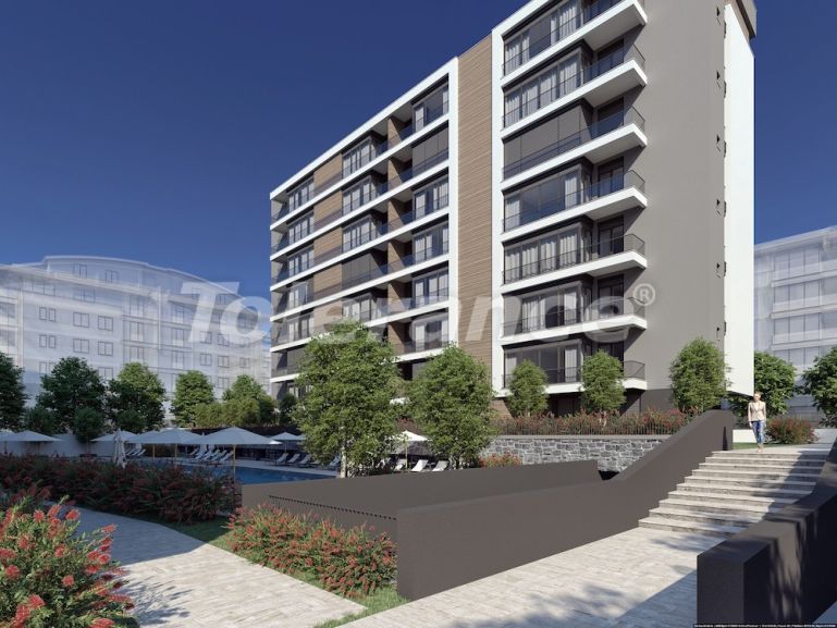 Apartment vom entwickler in Konyaaltı, Antalya pool - 42508 Apartment vom entwickler in Konyaaltı, Antalya pool - immobilien in der Türkei kaufen - 42508