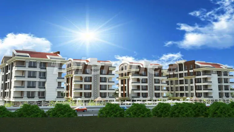 Appartement van de ontwikkelaar in Konyaaltı, Antalya zwembad - onroerend goed kopen in Turkije - 4358