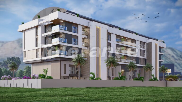 Appartement van de ontwikkelaar in Konyaaltı, Antalya zwembad - 61146 Appartement van de ontwikkelaar in Konyaaltı, Antalya zwembad - onroerend goed kopen in Turkije - 61146