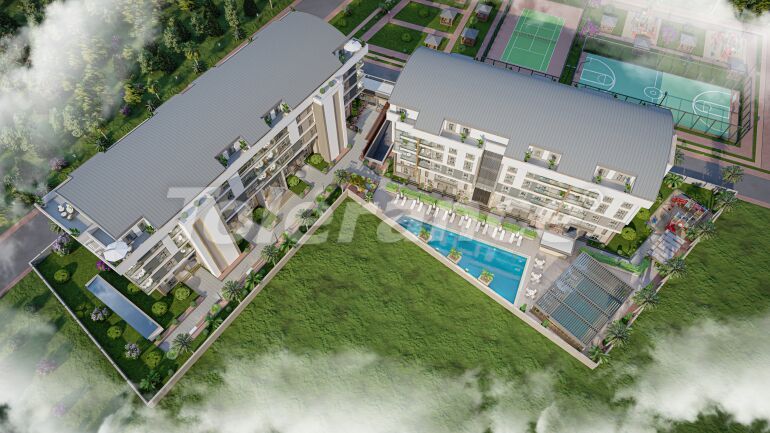 Appartement van de ontwikkelaar in Konyaaltı, Antalya zwembad - 61148 Appartement van de ontwikkelaar in Konyaaltı, Antalya zwembad - onroerend goed kopen in Turkije - 61148