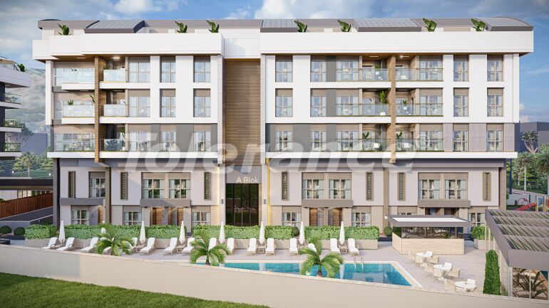 Appartement van de ontwikkelaar in Konyaaltı, Antalya zwembad - 61150 Appartement van de ontwikkelaar in Konyaaltı, Antalya zwembad - onroerend goed kopen in Turkije - 61150