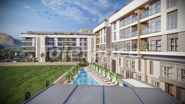 Appartement van de ontwikkelaar in Konyaaltı, Antalya zwembad - 61152 Appartement van de ontwikkelaar in Konyaaltı, Antalya zwembad - onroerend goed kopen in Turkije - 61152