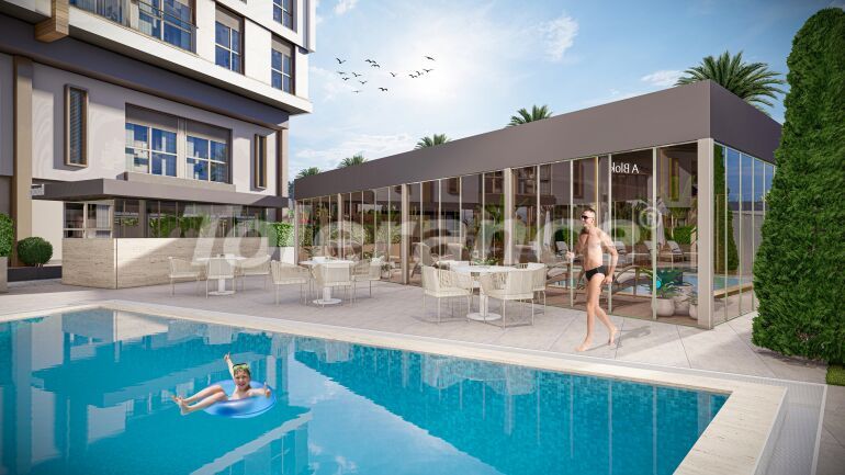 Appartement van de ontwikkelaar in Konyaaltı, Antalya zwembad - 61155 Appartement van de ontwikkelaar in Konyaaltı, Antalya zwembad - onroerend goed kopen in Turkije - 61155