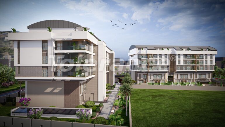 Appartement van de ontwikkelaar in Konyaaltı, Antalya zwembad - 61171 Appartement van de ontwikkelaar in Konyaaltı, Antalya zwembad - onroerend goed kopen in Turkije - 61171