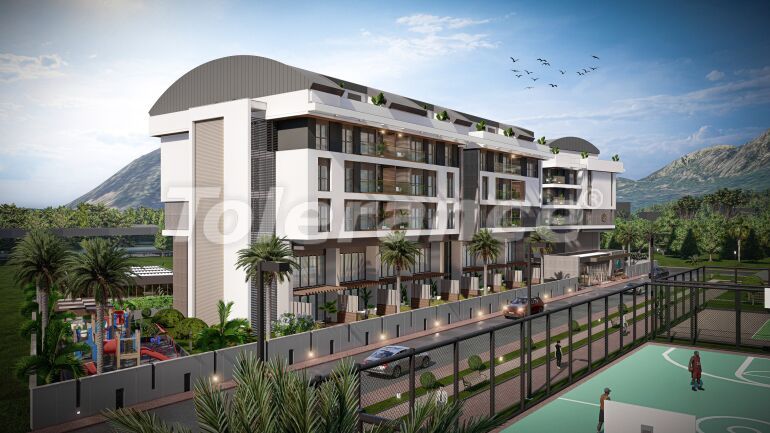 Appartement van de ontwikkelaar in Konyaaltı, Antalya zwembad - 61173 Appartement van de ontwikkelaar in Konyaaltı, Antalya zwembad - onroerend goed kopen in Turkije - 61173