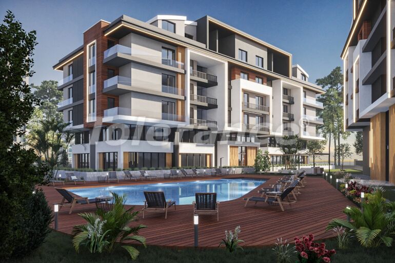 شقق من المتعهد في:في كونيالتي, أنطاليا مسبح - 61394 شقق من المتعهد في:في كونيالتي, أنطاليا مسبح - شراء عقار في تركيا - 61394