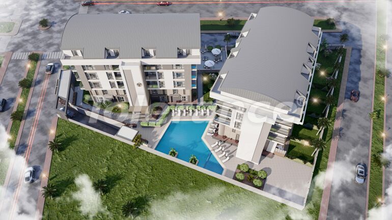 Appartement van de ontwikkelaar in Konyaaltı, Antalya zwembad afbetaling - onroerend goed kopen in Turkije - 62602