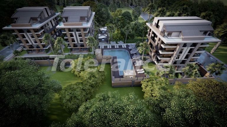 Appartement van de ontwikkelaar in Konyaaltı, Antalya zwembad afbetaling - onroerend goed kopen in Turkije - 82215