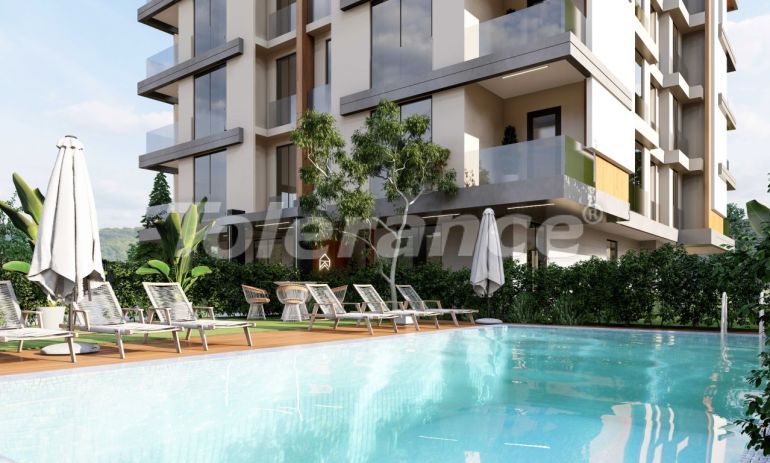 Appartement van de ontwikkelaar in Konyaaltı, Antalya zwembad afbetaling - onroerend goed kopen in Turkije - 96702