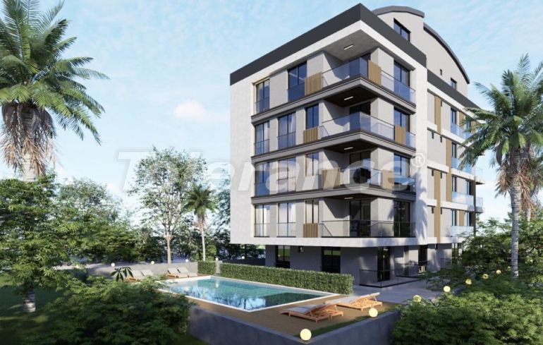 Appartement van de ontwikkelaar in Konyaaltı, Antalya zwembad afbetaling - onroerend goed kopen in Turkije - 99855