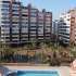 Apartment in Konyaaltı, Antalya meeresblick pool - immobilien in der Türkei kaufen - 117075