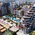 Apartment in Konyaaltı, Antalya with sea view with pool - buy realty in Turkey - 128951