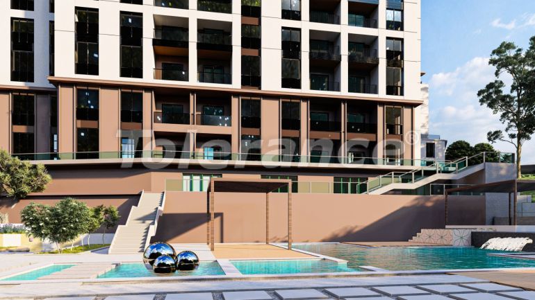 Appartement van de ontwikkelaar in Küçükçekmece, Istanboel zwembad afbetaling - onroerend goed kopen in Turkije - 103228