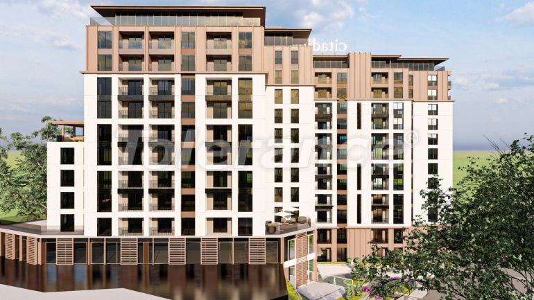 Appartement van de ontwikkelaar in Küçükçekmece, Istanboel zwembad afbetaling - onroerend goed kopen in Turkije - 103230