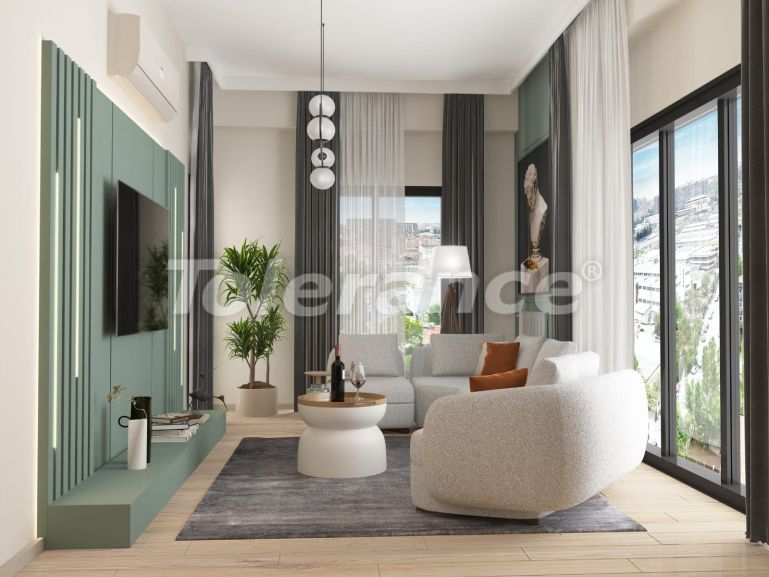 Appartement van de ontwikkelaar in Küçükçekmece, Istanboel zwembad afbetaling - onroerend goed kopen in Turkije - 103246