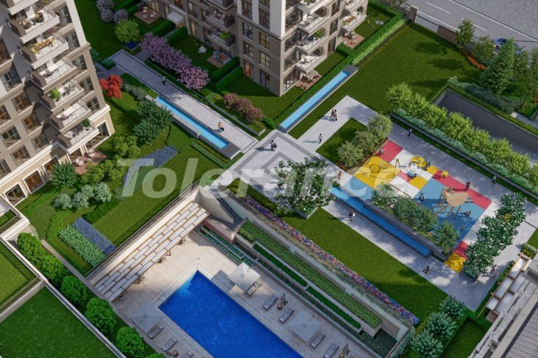 Apartment from the developer in Kucukcekmece, İstanbul with pool with installment - buy realty in Turkey - 129220
