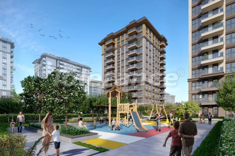 Apartment from the developer in Kucukcekmece, İstanbul with pool with installment - buy realty in Turkey - 129224