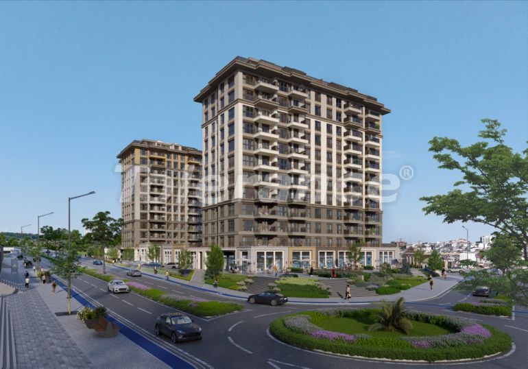 Apartment from the developer in Kucukcekmece, İstanbul with pool with installment - buy realty in Turkey - 129226