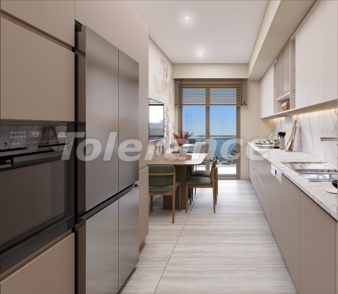Apartment from the developer in Kucukcekmece, İstanbul with pool with installment - buy realty in Turkey - 129231