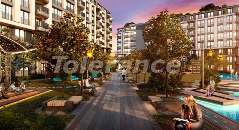 Apartment from the developer in Kucukcekmece, İstanbul with pool with installment - buy realty in Turkey - 129336