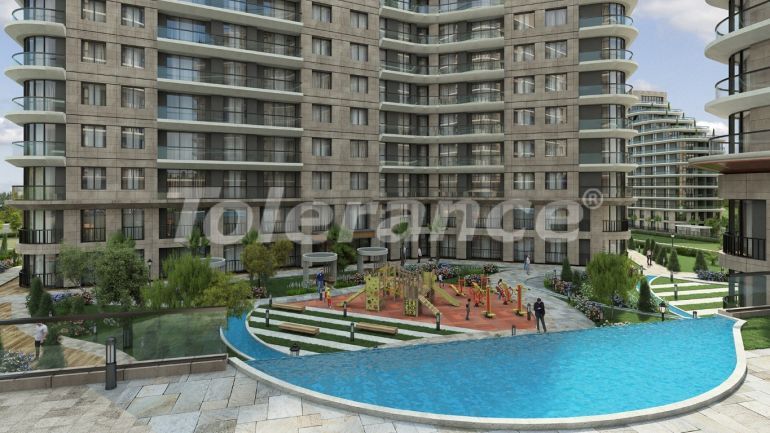 Apartment from the developer in Kucukcekmece, İstanbul with pool with installment - buy realty in Turkey - 129657